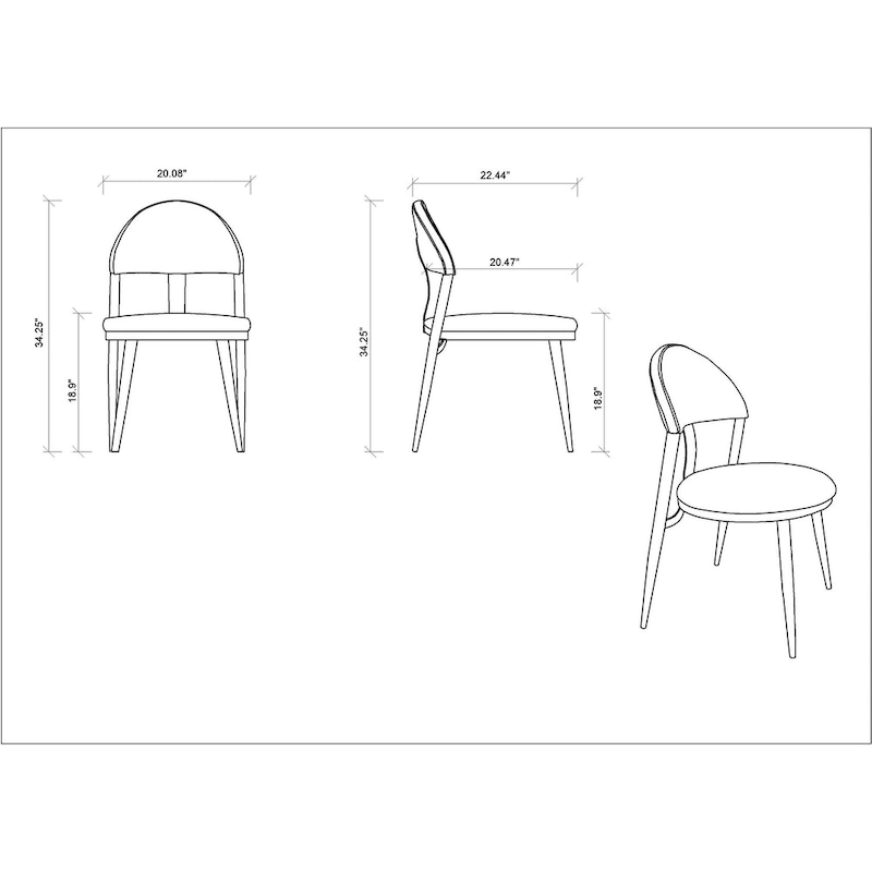 Somette Kona Marbleized Dining Set with Taupe and Gold Chairs