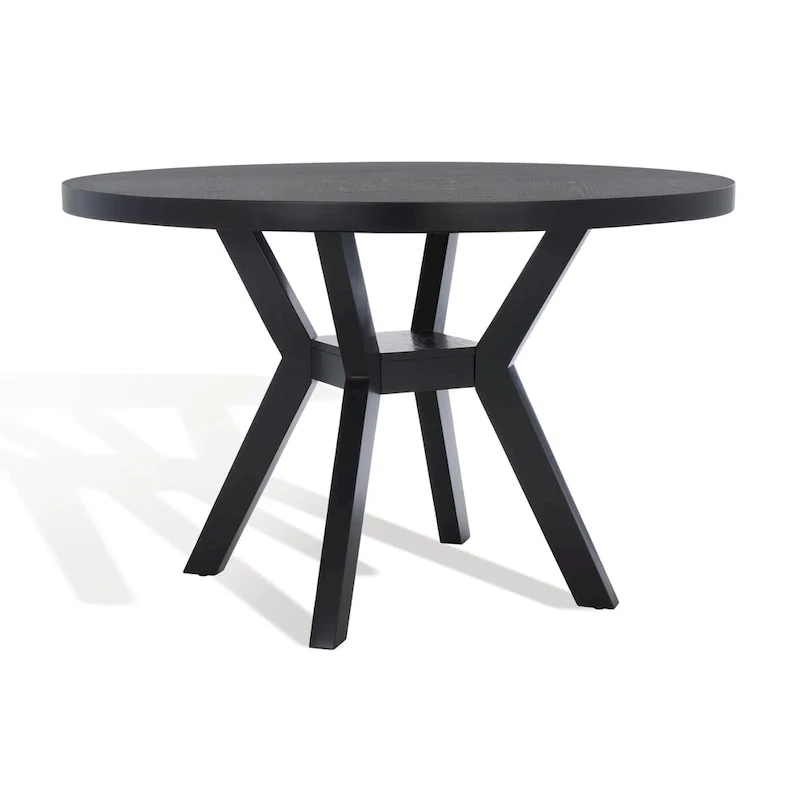 Round Solid Wood Dining Table