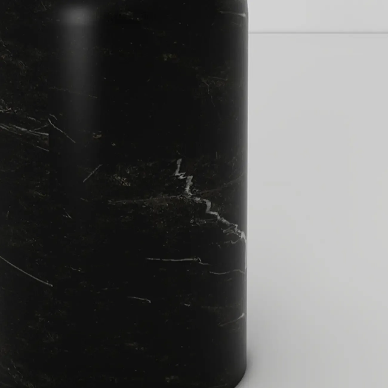 Elegant Plug-In Globe Stone and Glass LED Table Lamp