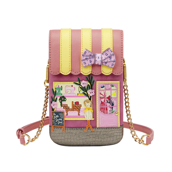 Vendula Sewing Shop - Rasberry Edition Phone Pouch