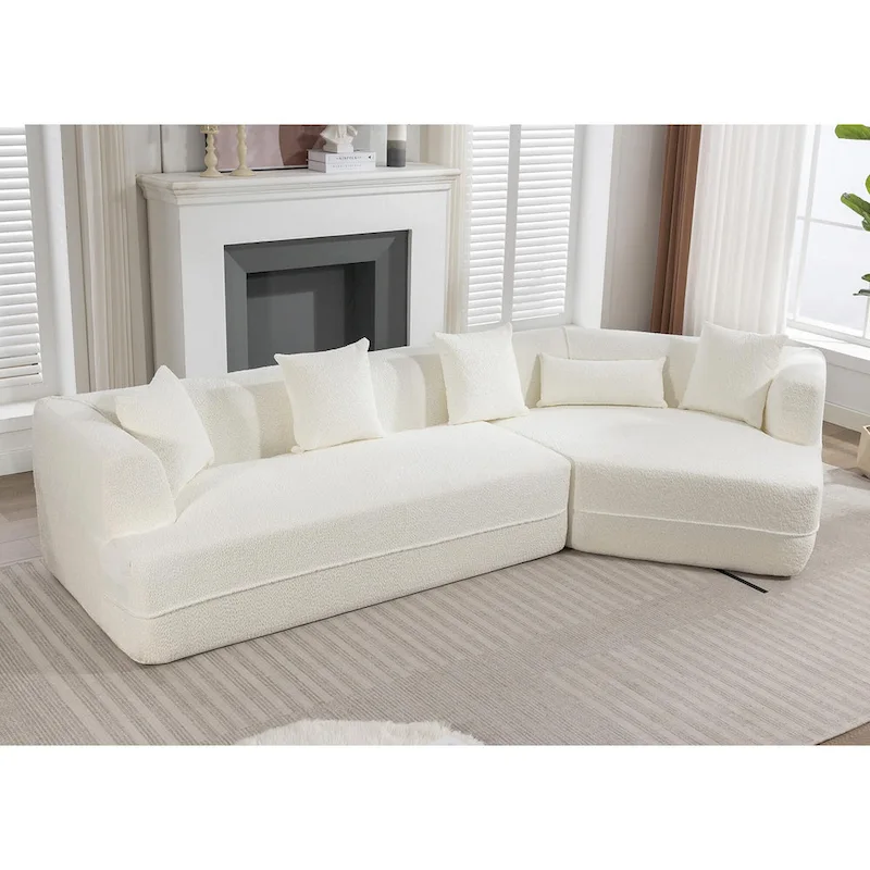 Modular Sleeper Sectional Sofa with Free Combination