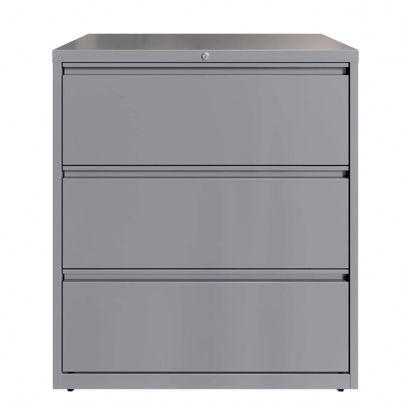 Hirsh 36 in Wide, 3 Drawer, HL8000 Series, Classic Blue