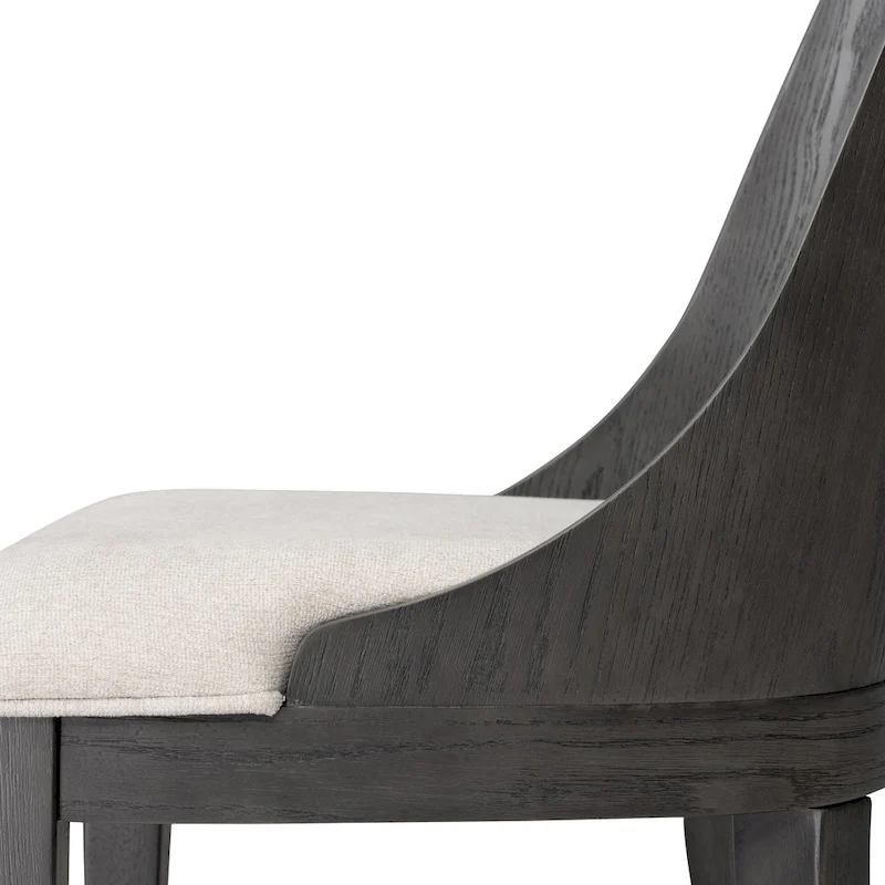 Furniture of America Piez Modern 5-Piece Solid Wood Round Dining Set