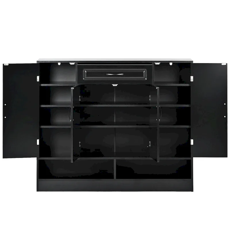 Modern Shoe Cabinet with Adjustable Shelves