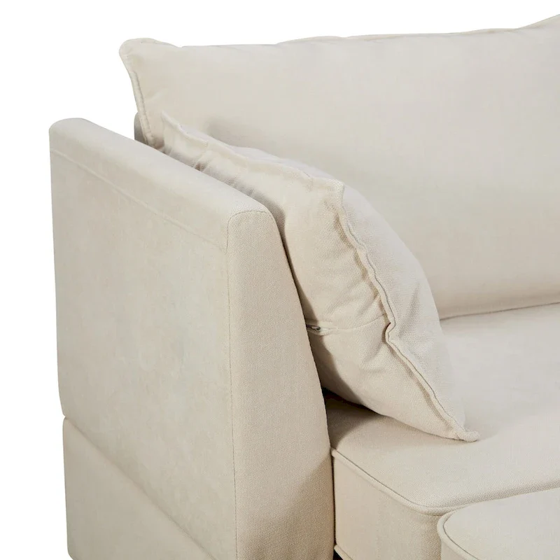 Merax Modern Large U-Shape Modular Sectional Sofa