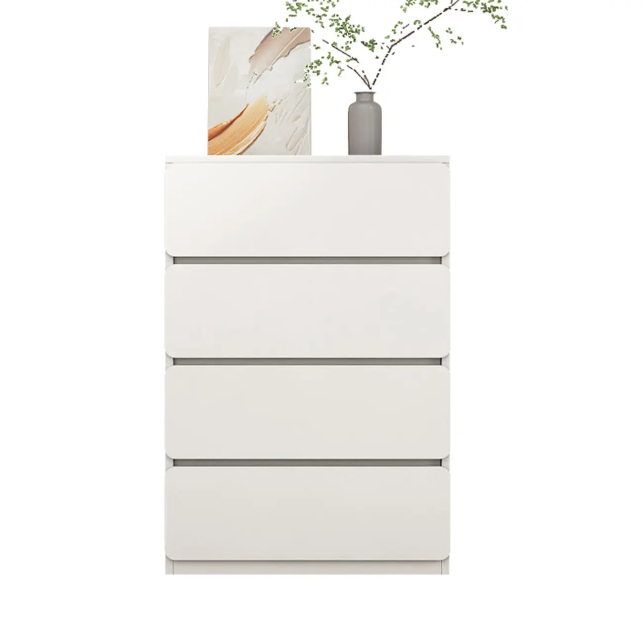 Artistic Rectangle Accent Chests with Free Standing Design