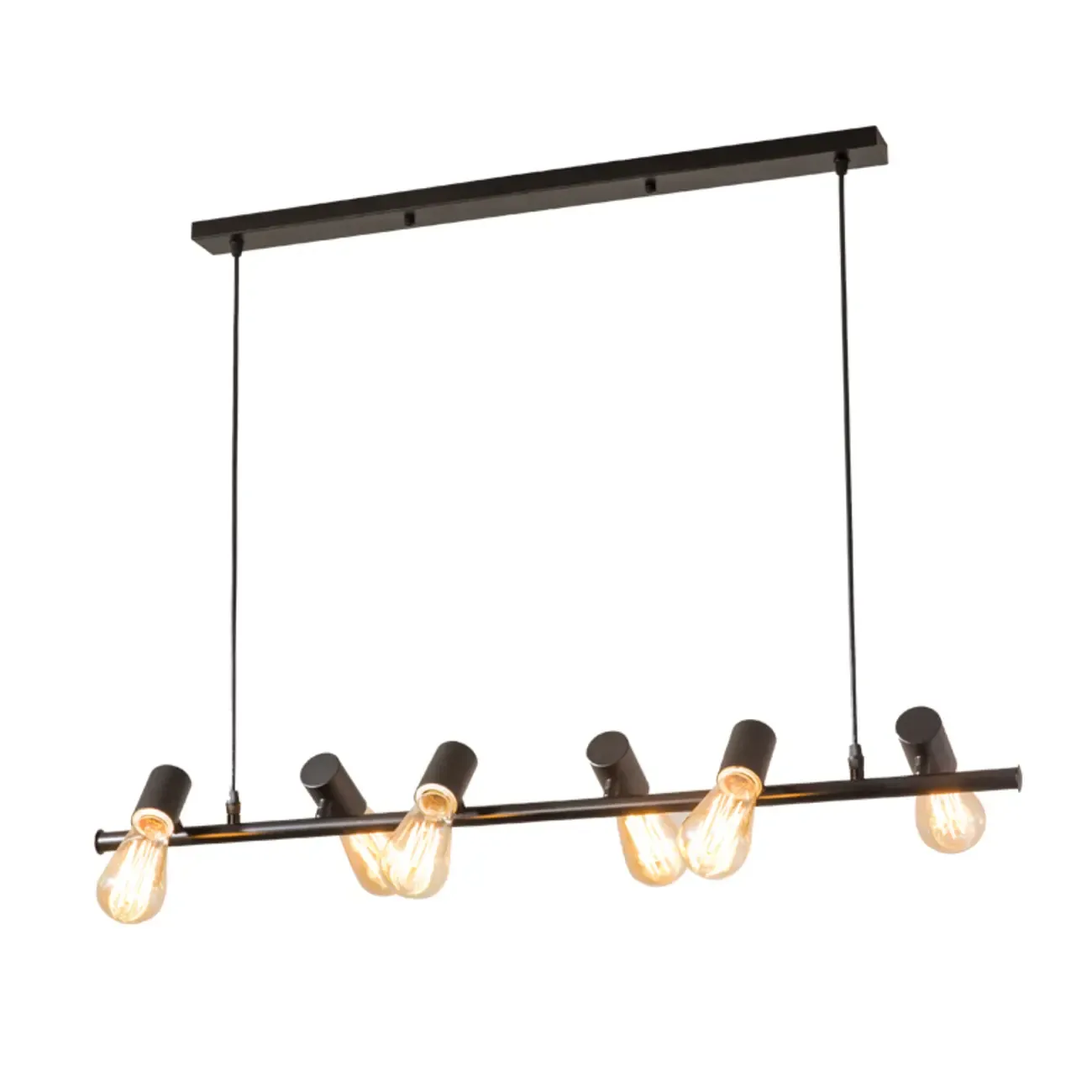 Industrial Black Metal Kitchen Island Pendant Light