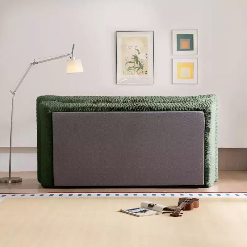EHMKNP 2-Seater Sailboat Elliptical Sofa  High-Density Compressed Foam Luxury Living Room Couch