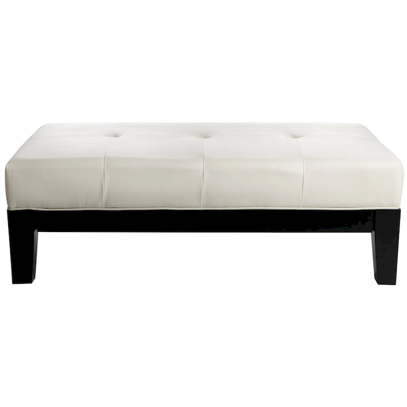 SAFAVIEH Kirsten Solid Wood Cocktail Ottoman