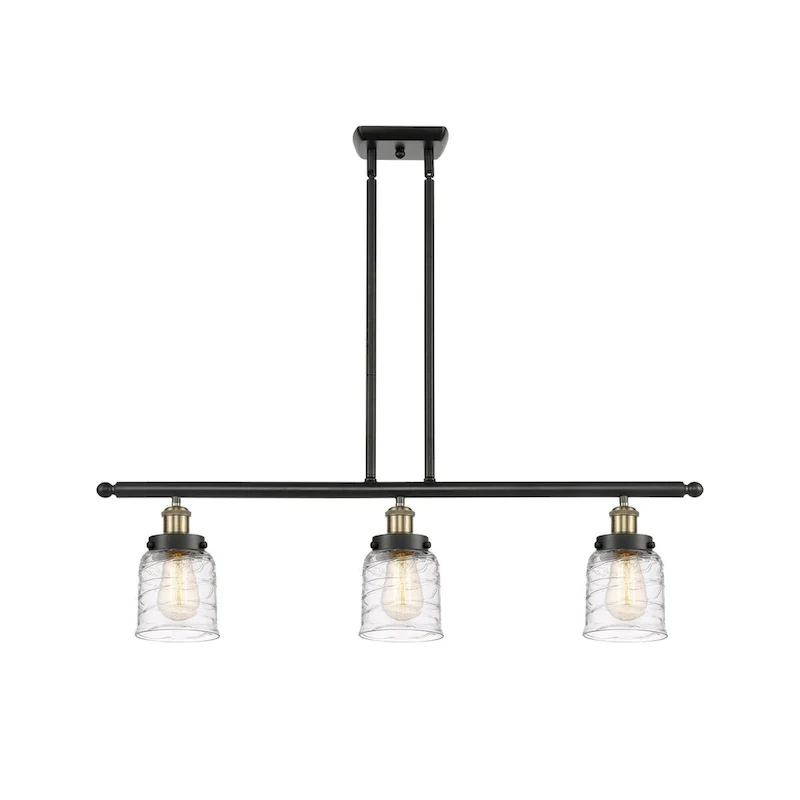 Innovations Lighting Bell - 3 Light 36  Island Light - 5  Shade