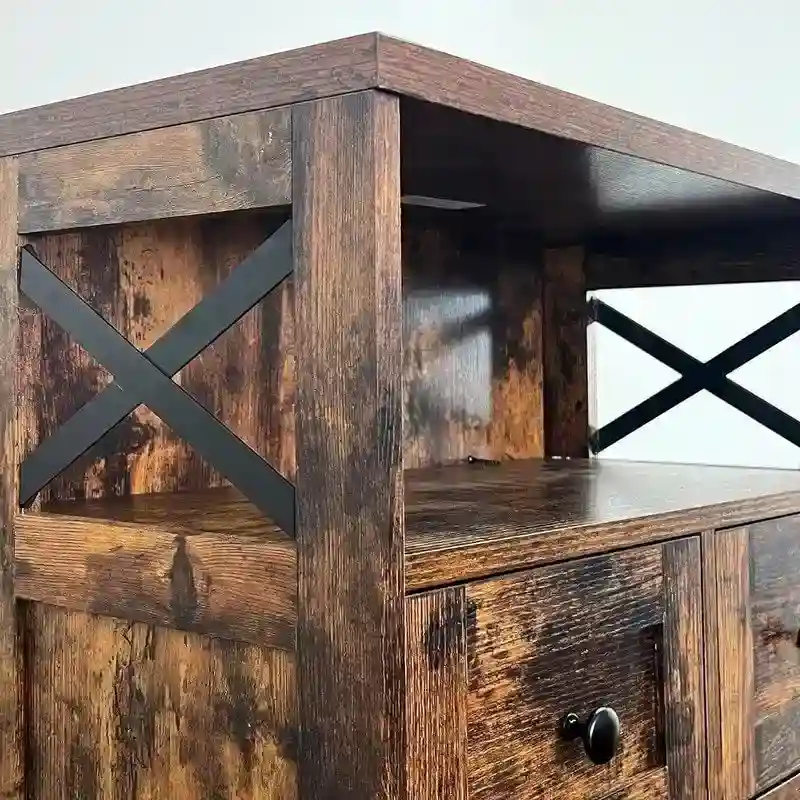 Freestanding Kitchen Pantry Cabinet - 11.6D x 23W x 42.5H