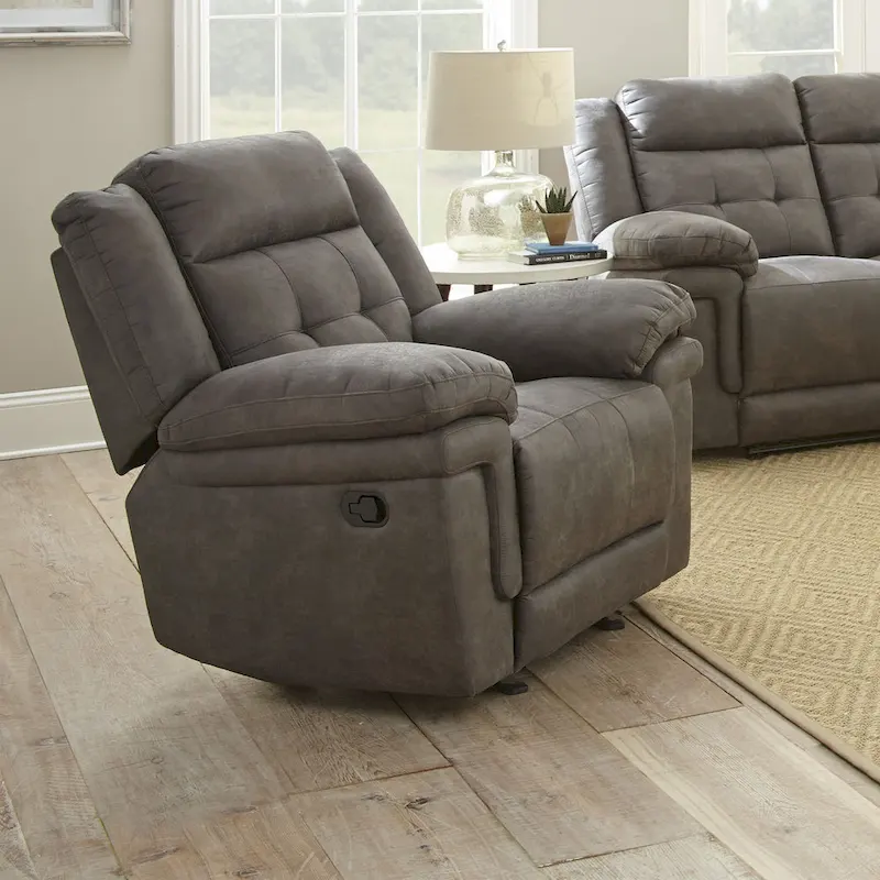 Steve Silver Austin Microfiber Glider Reclining Chair