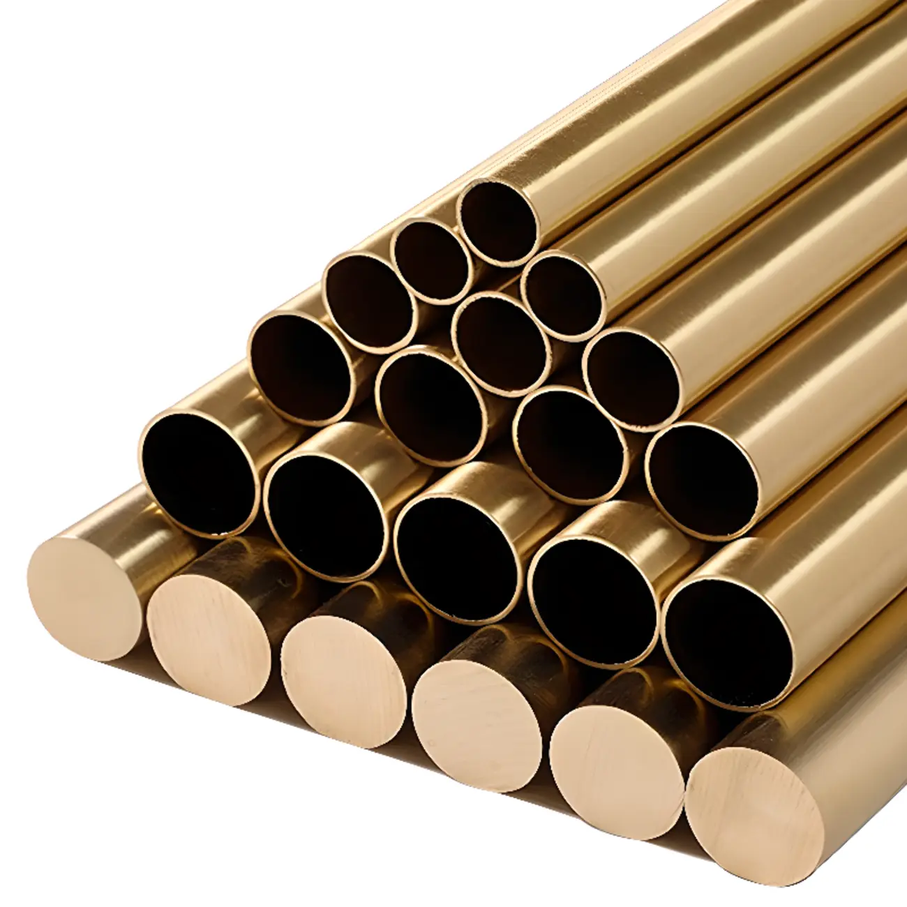 Gold Stone Circle LED Flush Mount Ceiling Light