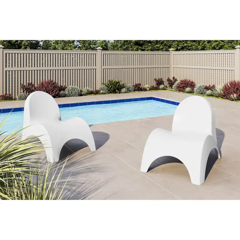 Angel Trumpet set of two Patio Chairs