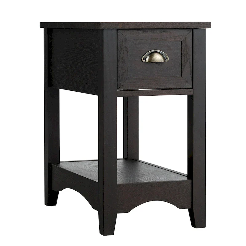 Modern-Style Side Table / Coffee Table (2-Piece Set), Compact Design with Drawer — 13