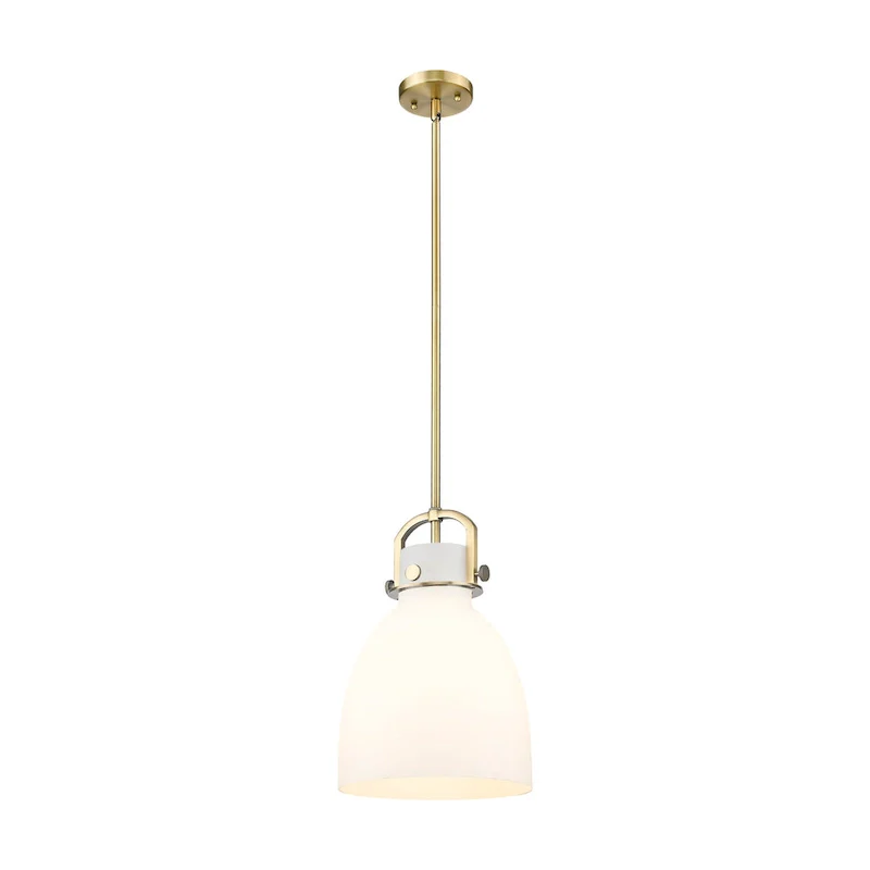 Innovations Lighting Newton Bell - 1 Light 10  Stem Hung Pendant