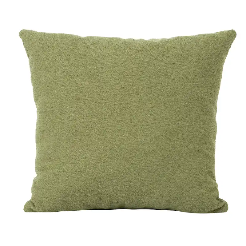 Modern 26.77 Upholstered Arm Chair with Solid Wood Legs and Waist Pillow