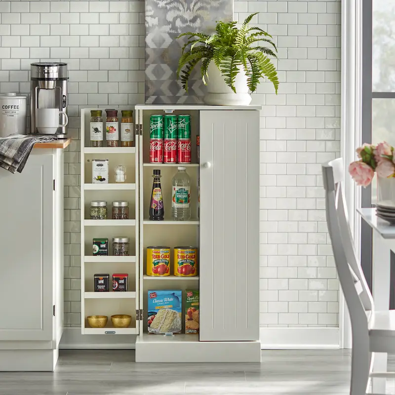 Simple Living 2-Door Utility Kitchen Pantry
