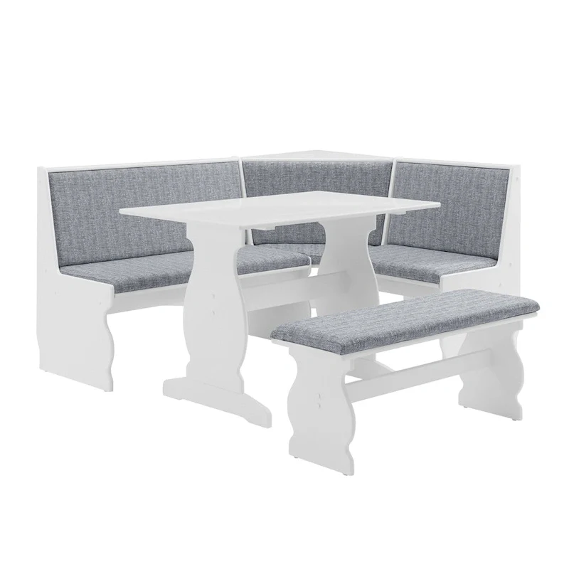 Breakfast Nook 3-piece Dining Set