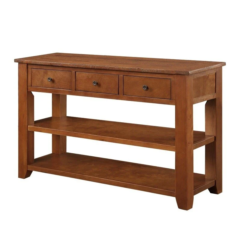 Modern Solid Wood Sofa Table
