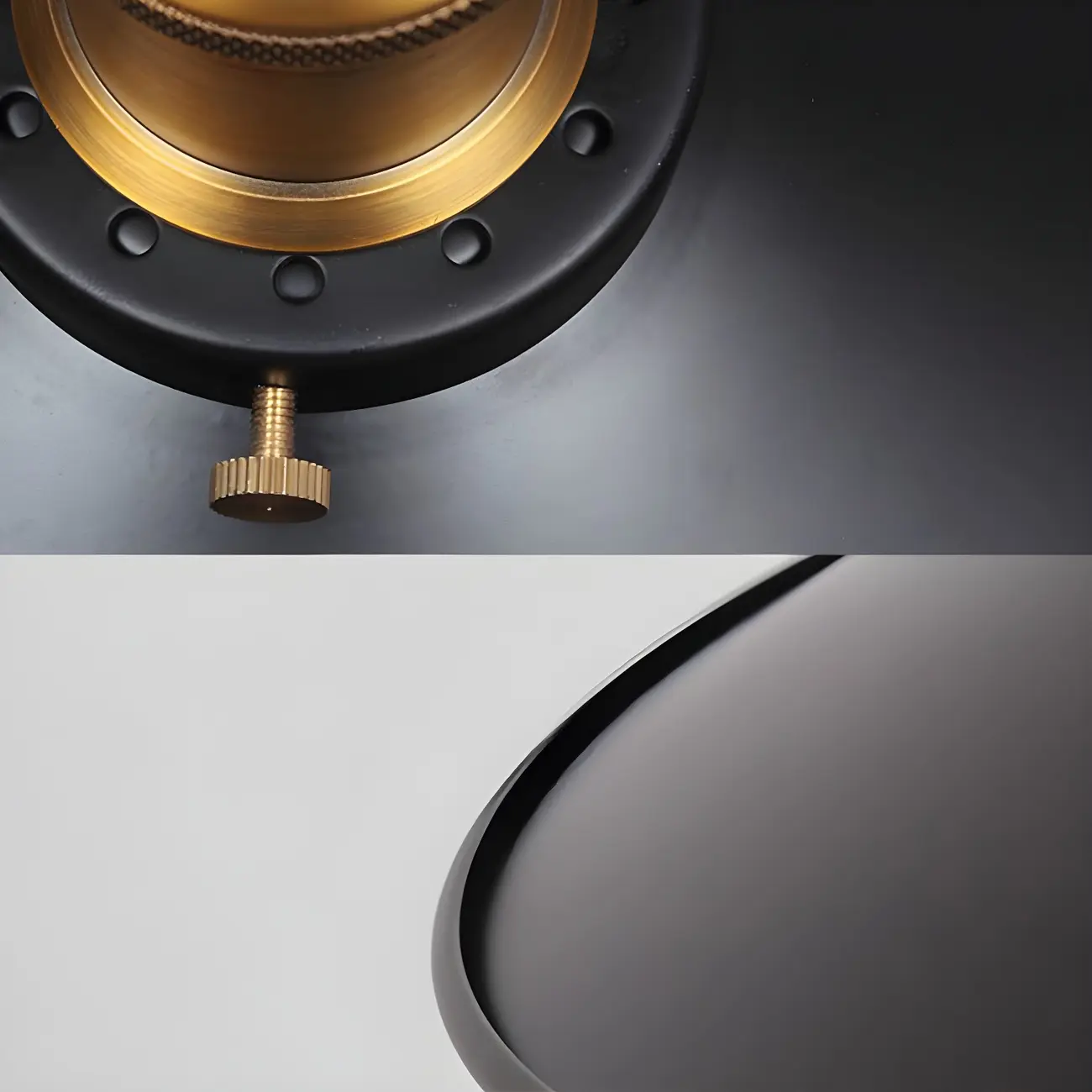 Industrial Black Metal Cone Hanging Pendant Light Fixture