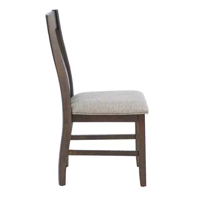 Powell 6pc Rectangle Lewis Dining Set Brown