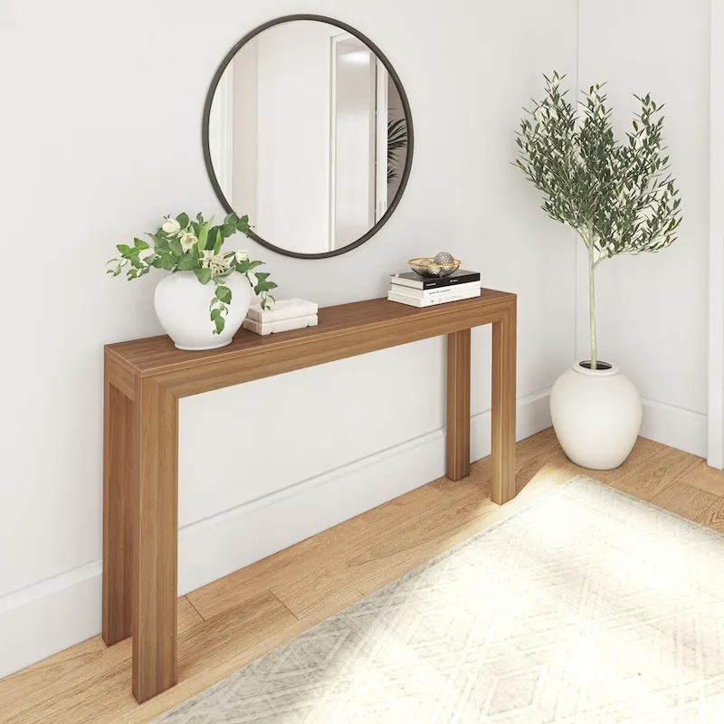 Plank and Beam Modern Console Table - 56