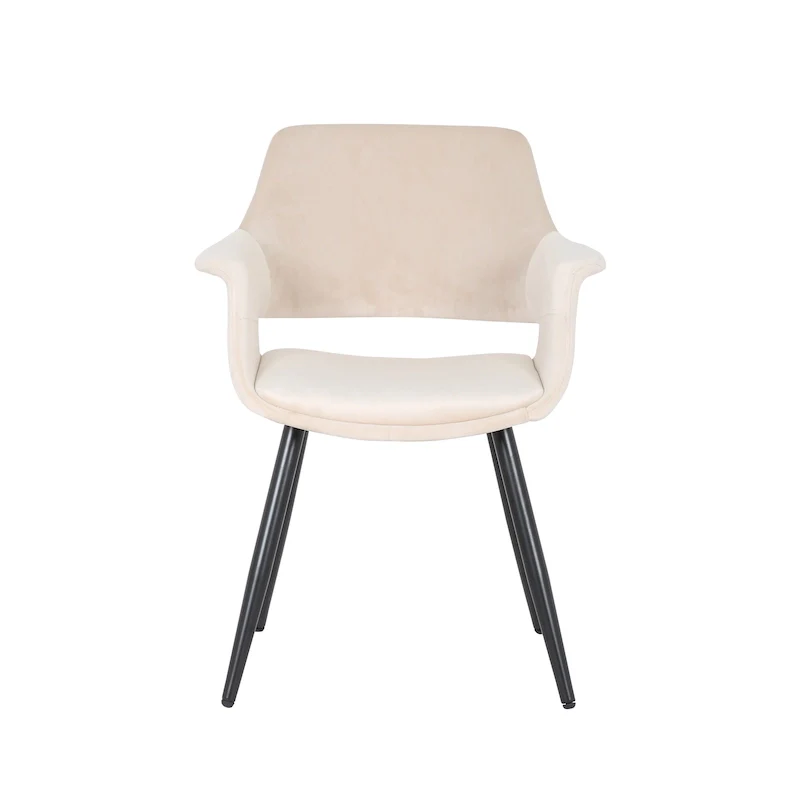 Velvet Mid-century Dining Chair