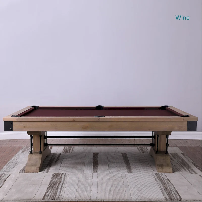 Manchester Slate Pool Table W/O Dinning top & Bench