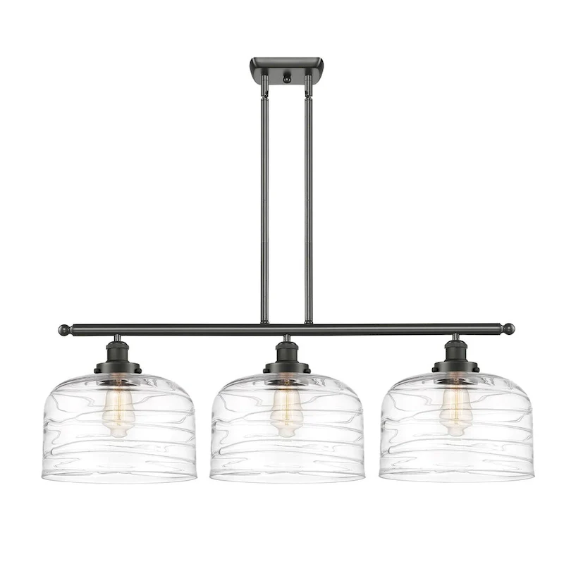 Innovations Lighting Bell - 3 Light 36  Island Light - 12  Shade
