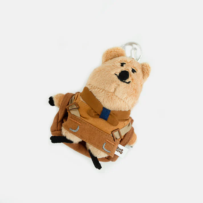 Dinotaeng Quokscout Flat Fur Keyring - Gru