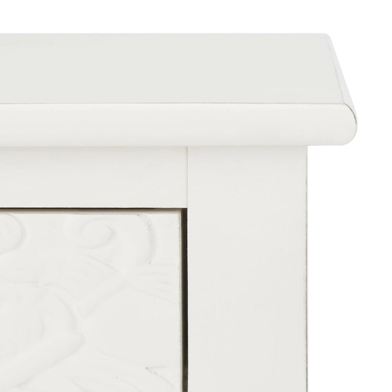 SAFAVIEH Heide 1-Drawer Accent Table - 19 W x 15.8 L x 26 H - 19Wx16Dx26H