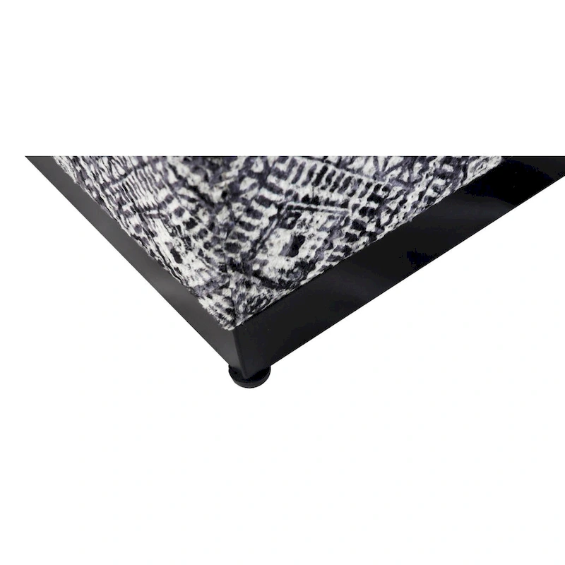 HomePop Modern Cube Ottoman