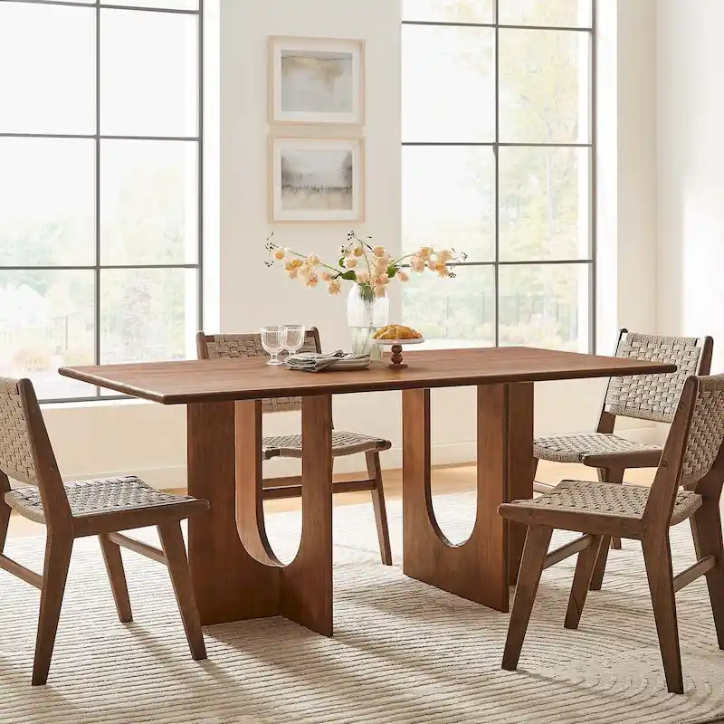 Rivian Rectangular 70 Wood Dining Table