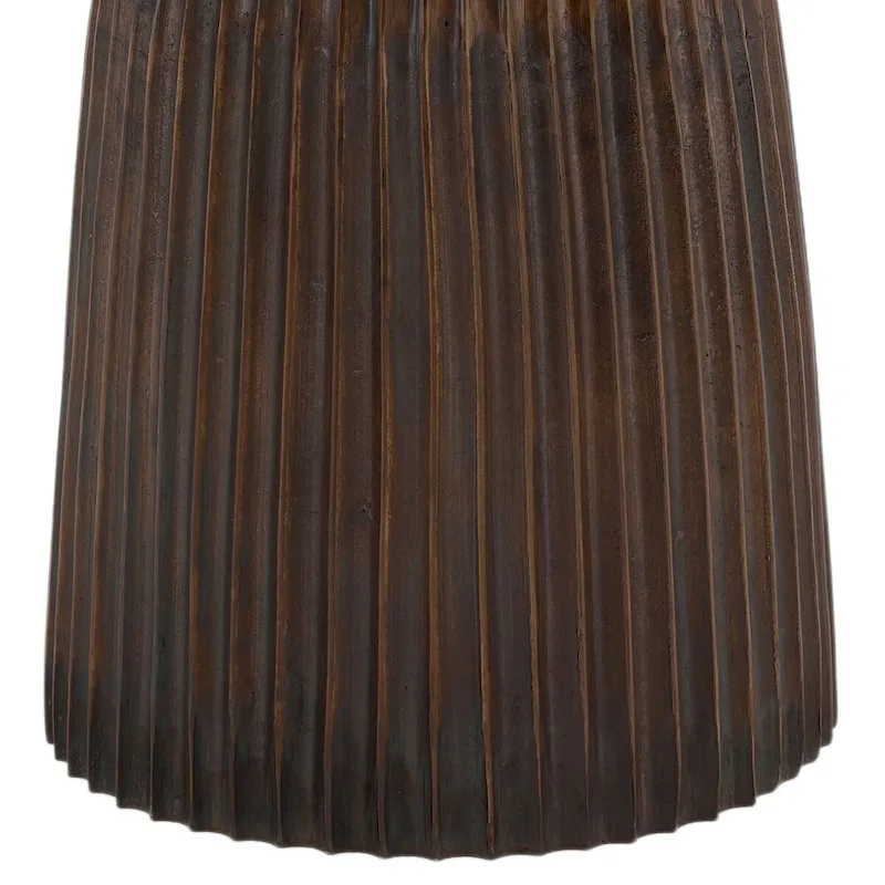 Abbey Aluminum Bistro Table, Bronze