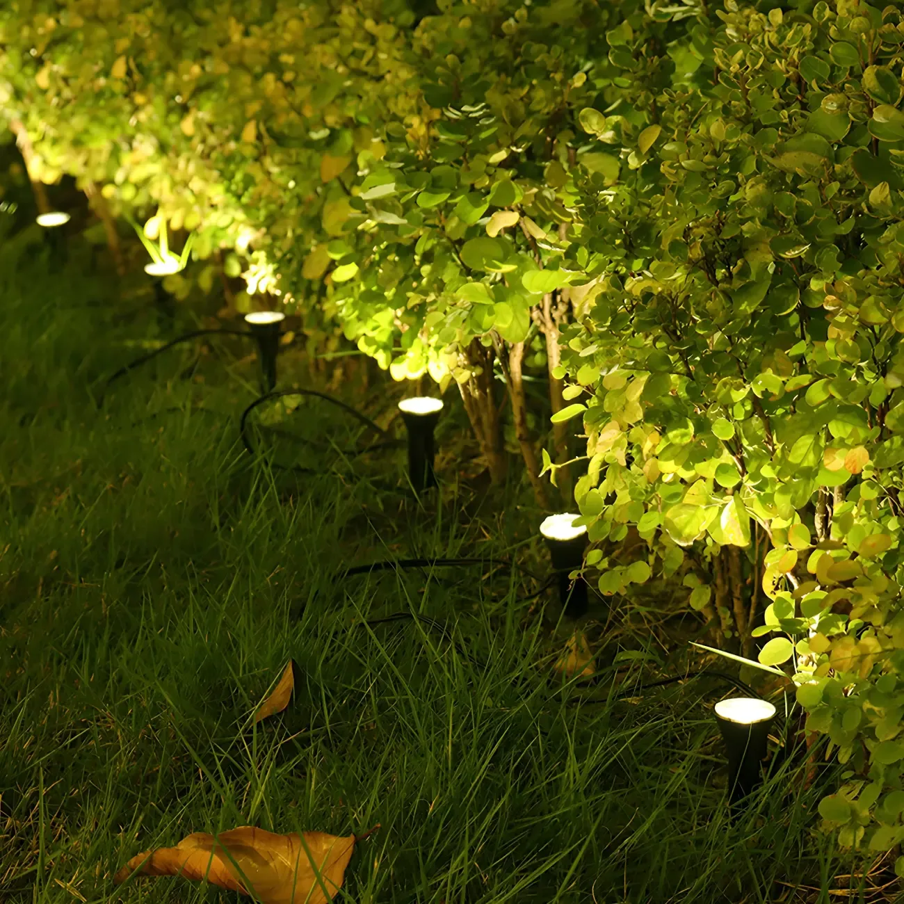 LED Solar Mini In-Ground Spotlight for Courtyard Garden