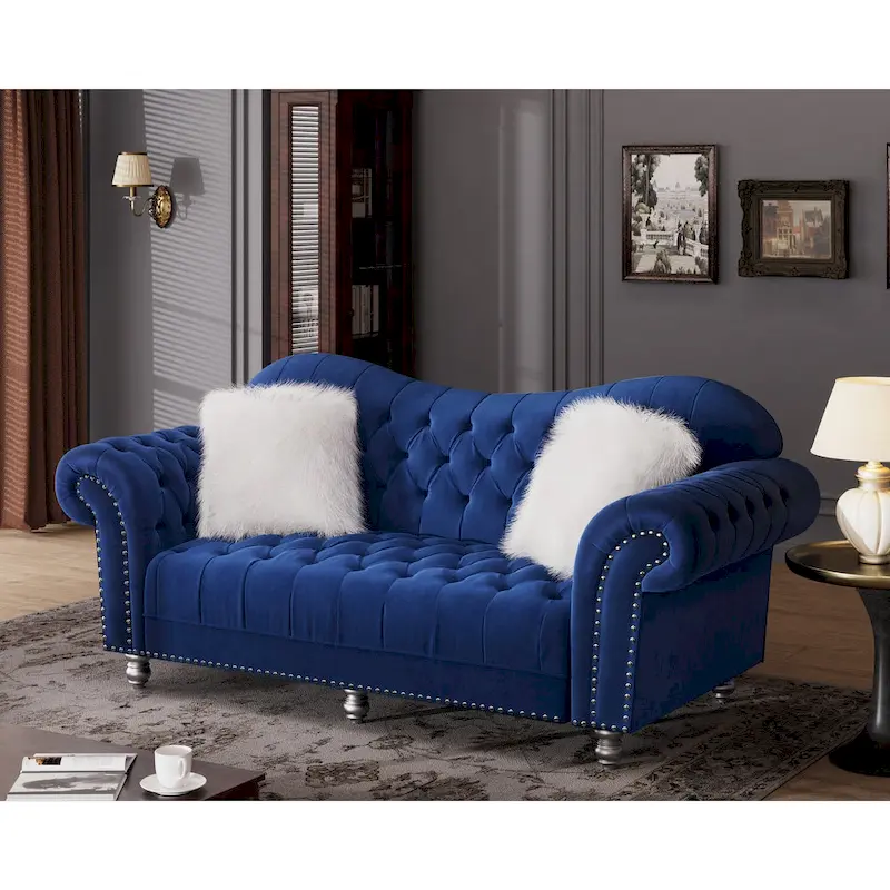 Luxury Classic America Chesterfield Tufted Back Sofa