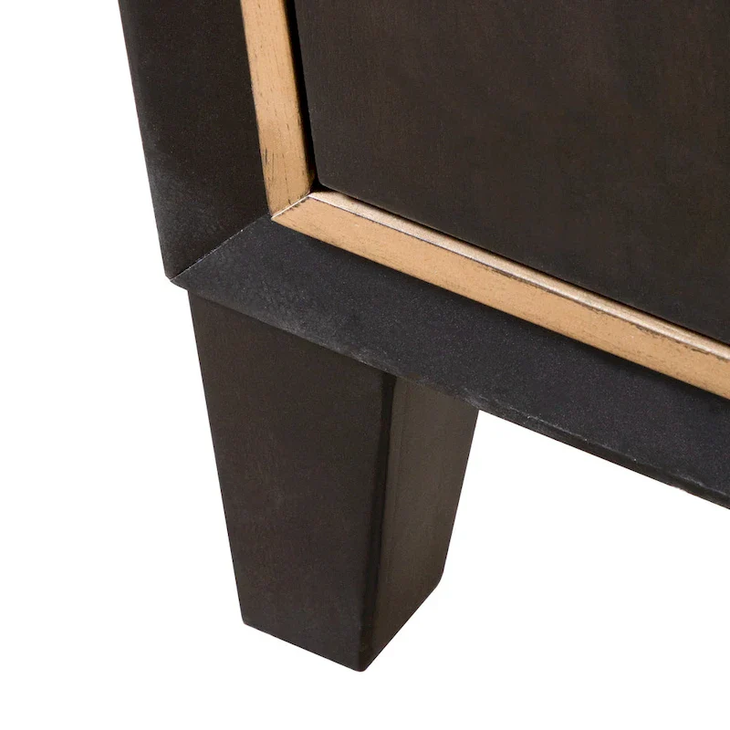 Furniture of America Nyx Modern 5-Drawer Espresso Solid Wood Chest