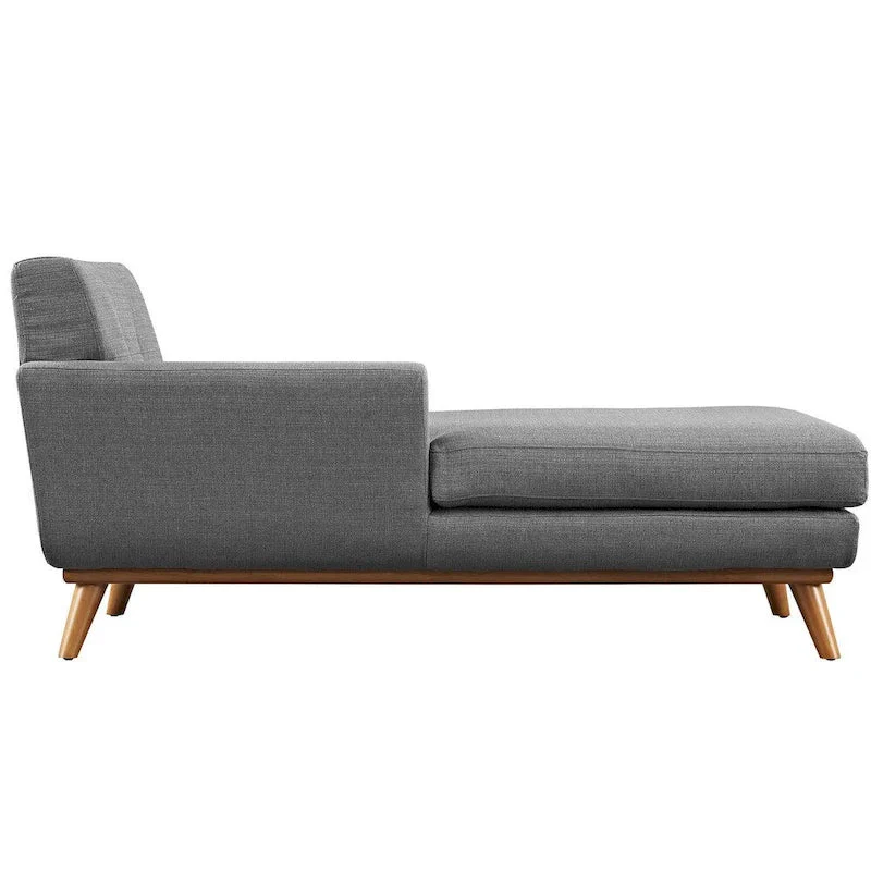 Engage Left-Arm Mid Century Chaise Lounge