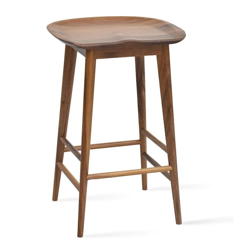 Steve Silver Hendry Backless Solid Acacia Counter Stool - Counter Stool