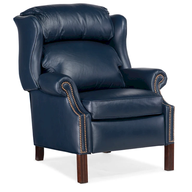 Chippendale Reclining Wing Chair