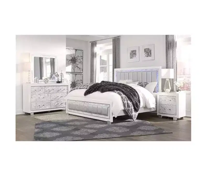 HomeStock 19.75 in.H Plastic Vertical Dressers with 5 - Drawers in White Finish