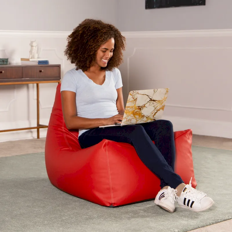 Jaxx Juniper Premium Vinyl Classroom Bean Bag Chair