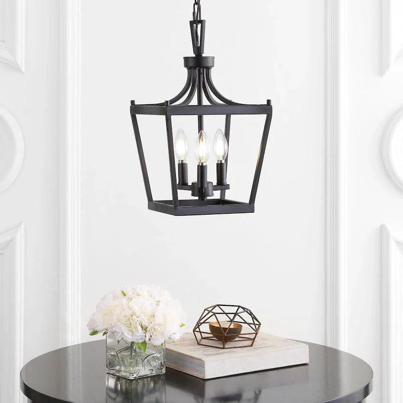 SAFAVIEH Lighting Soka 3-light Pendant - 10 x10 x21-93  - 10Wx10Dx93H