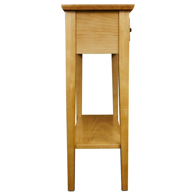 Teegan Solid Wood Hall Entryway Console Sofa Table