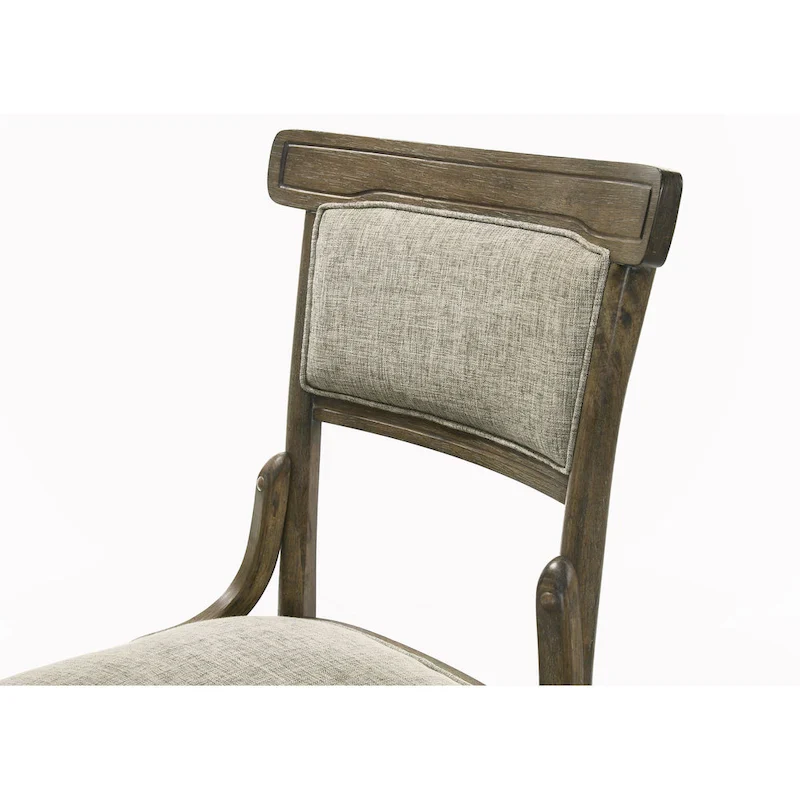 9 Piece Dining Table Set with 8 Fabric Dining Chairs