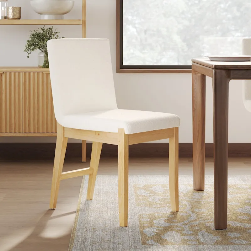 Gracie Modern Dining Chair, Upholstered Accent Dining Chair