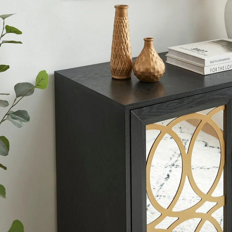 Wood Accent Cabinet 31.1 H X 32.3 W