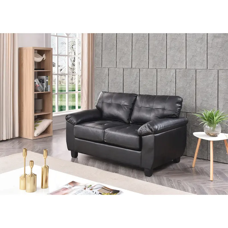 Gallant Faux Leather Loveseat