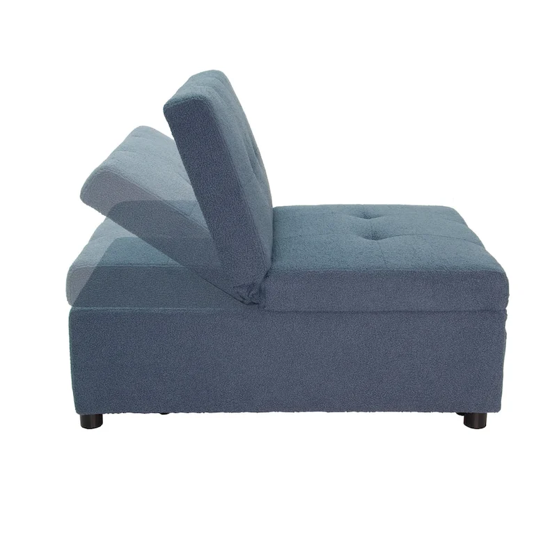 Poundex Convertible Sofa
